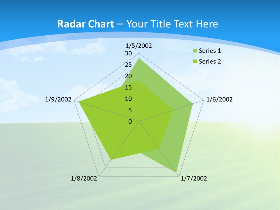 Rural Environment Pasture PowerPoint Template