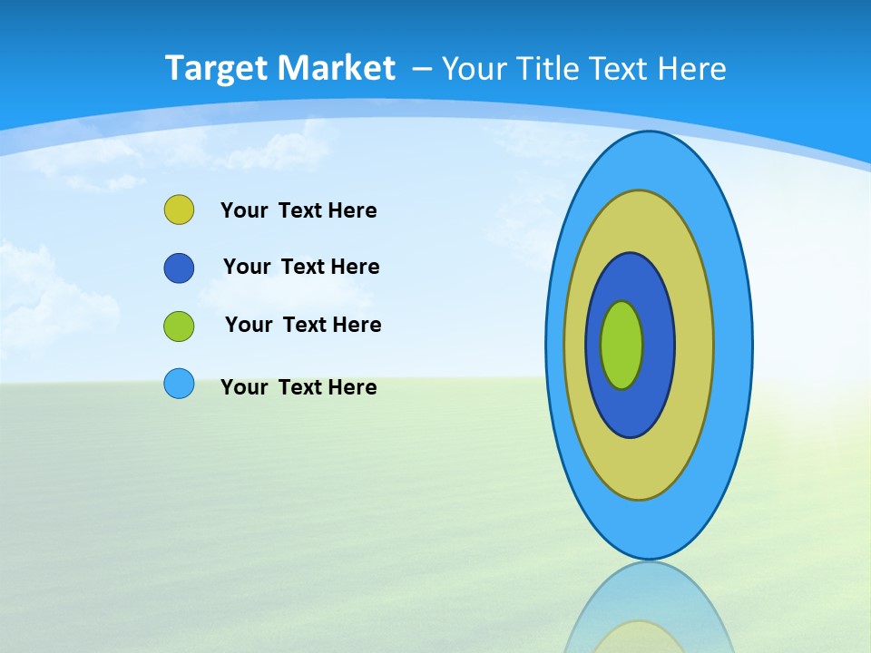 Rural Environment Pasture PowerPoint Template