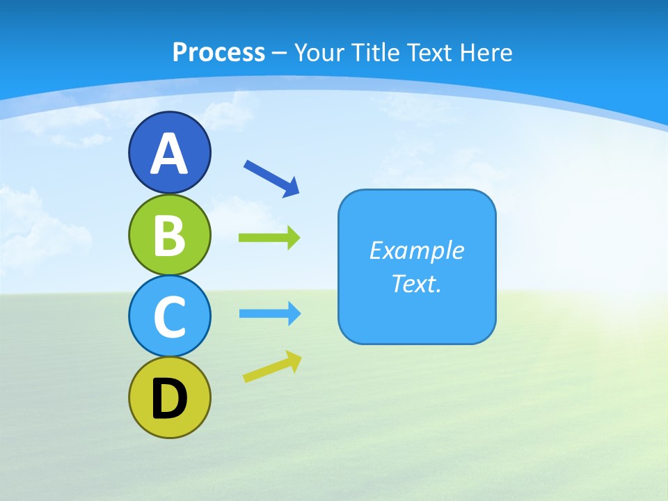 Rural Environment Pasture PowerPoint Template