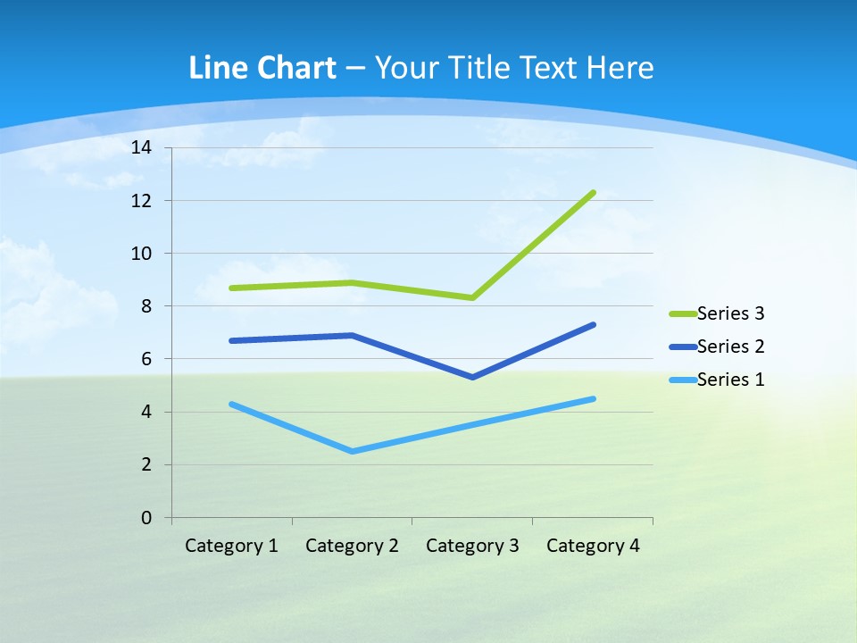 Rural Environment Pasture PowerPoint Template