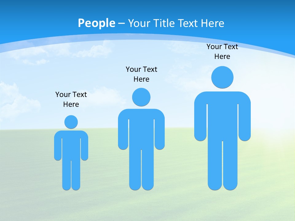 Rural Environment Pasture PowerPoint Template