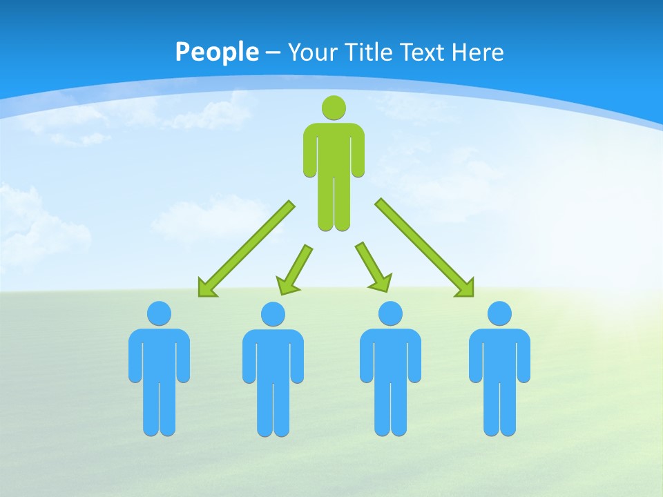 Rural Environment Pasture PowerPoint Template