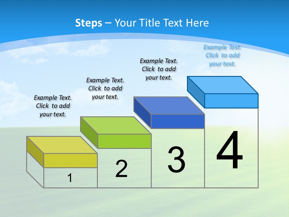 Rural Environment Pasture PowerPoint Template