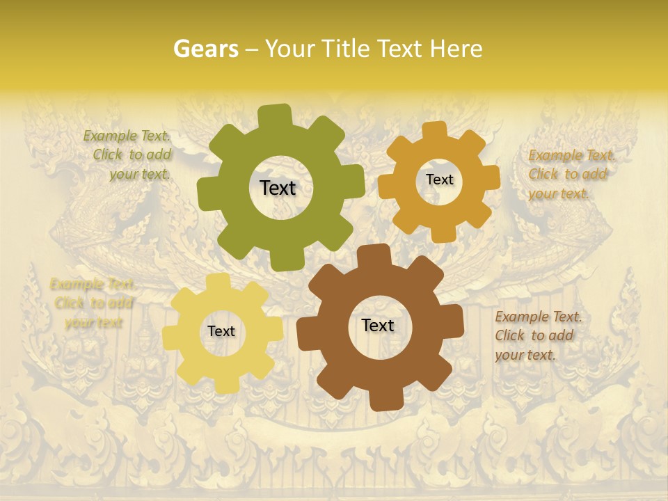 Asia Tradition Temple PowerPoint Template