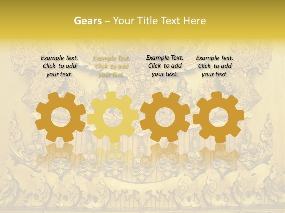 Asia Tradition Temple PowerPoint Template