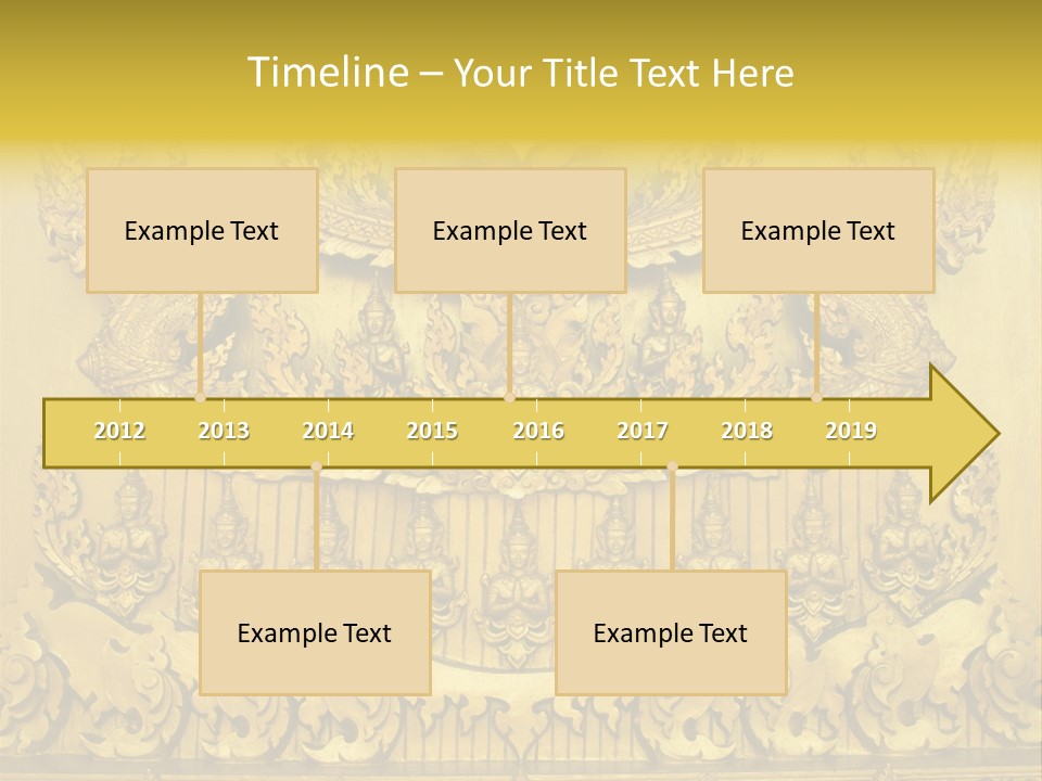 Asia Tradition Temple PowerPoint Template