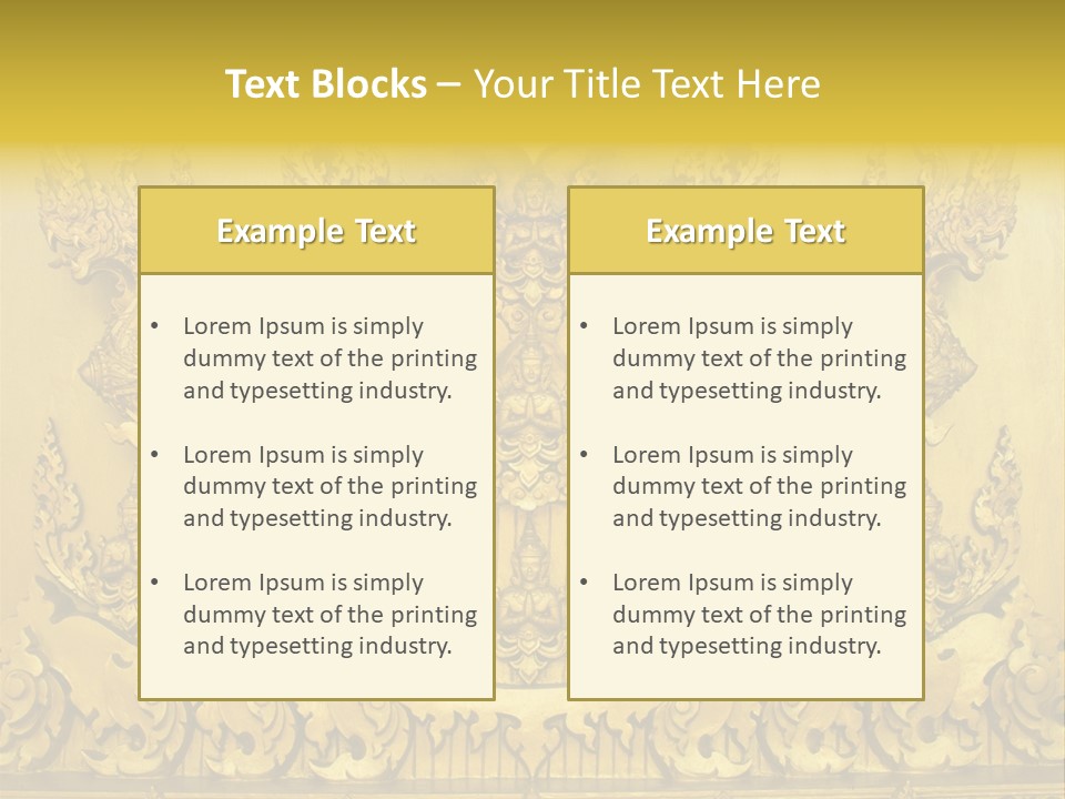 Asia Tradition Temple PowerPoint Template