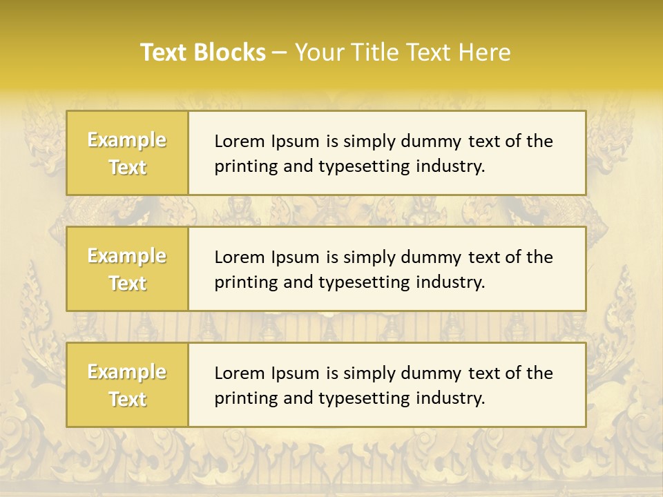 Asia Tradition Temple PowerPoint Template