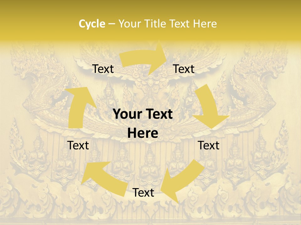 Asia Tradition Temple PowerPoint Template