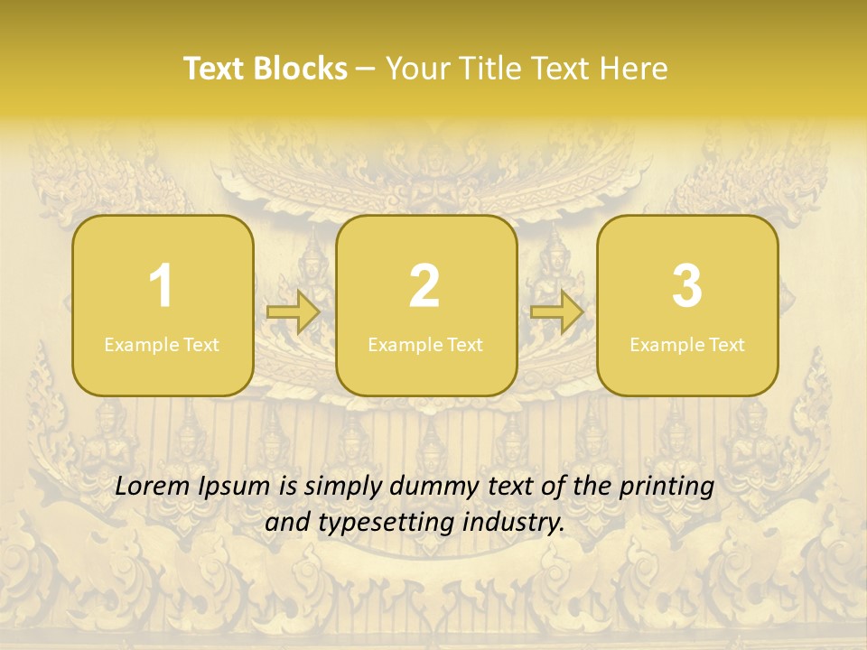 Asia Tradition Temple PowerPoint Template