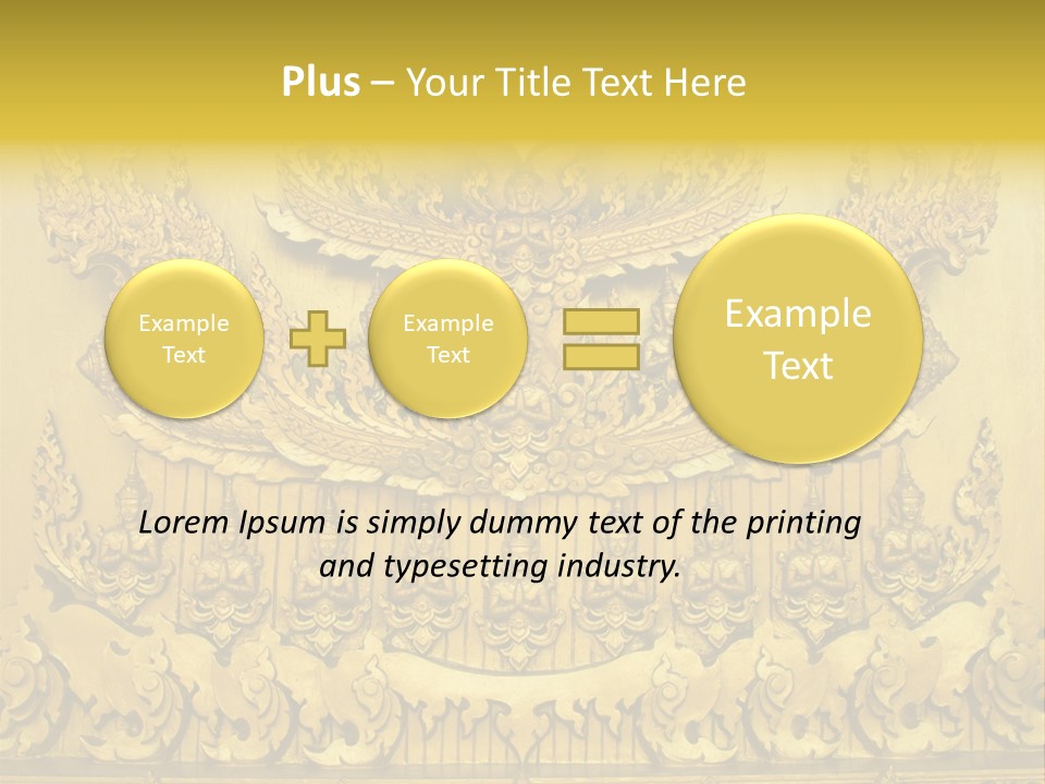 Asia Tradition Temple PowerPoint Template