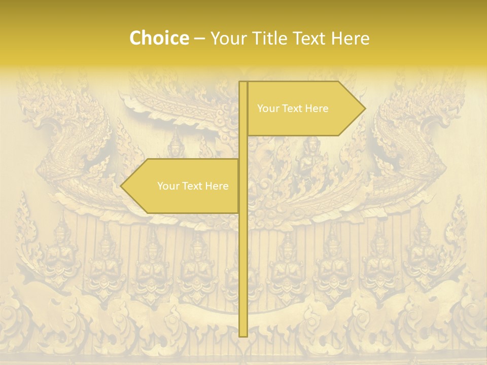 Asia Tradition Temple PowerPoint Template