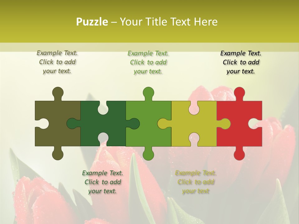 Toon Communication Team PowerPoint Template