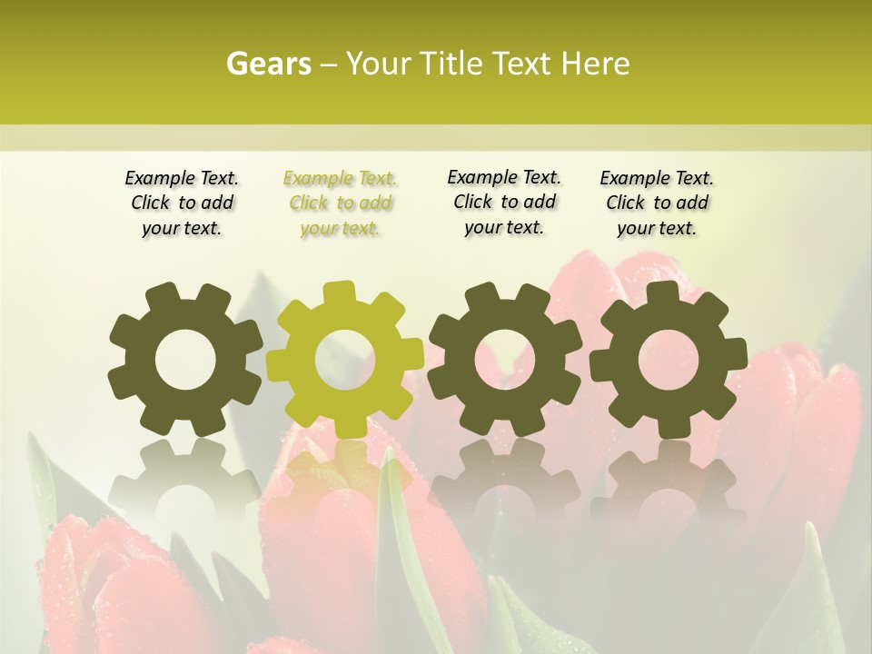 Toon Communication Team PowerPoint Template