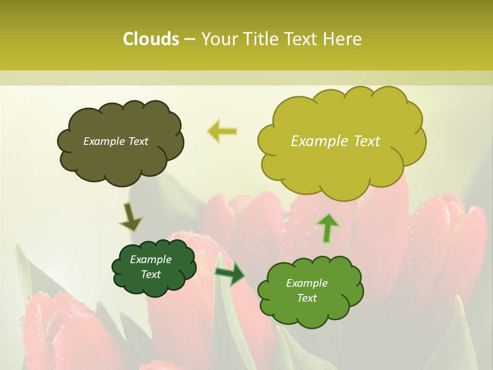 Toon Communication Team PowerPoint Template