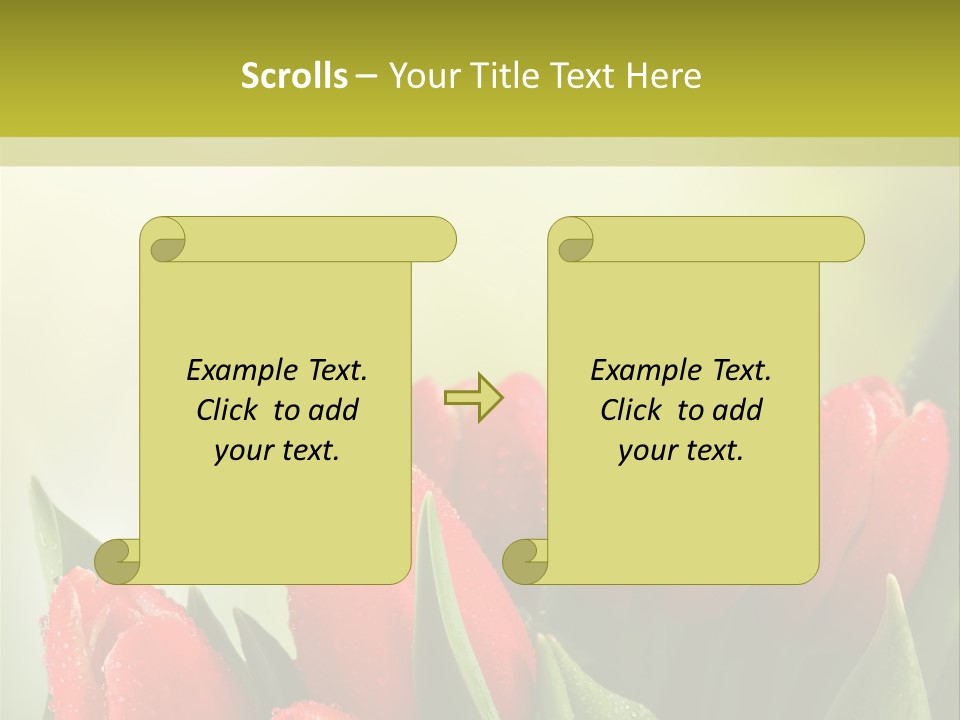 Toon Communication Team PowerPoint Template