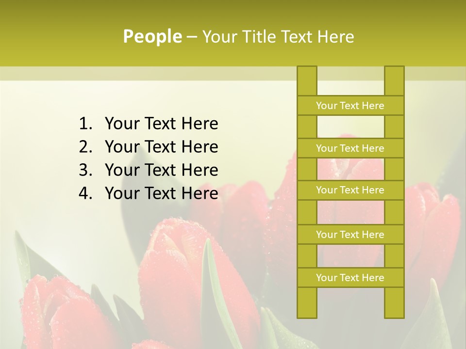 Toon Communication Team PowerPoint Template
