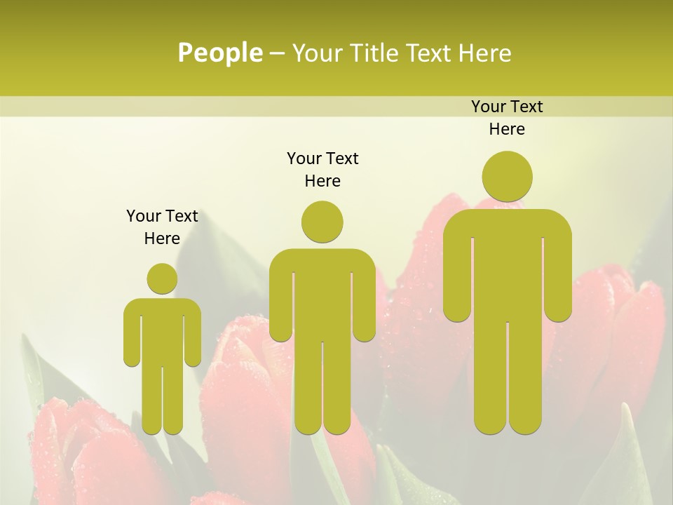 Toon Communication Team PowerPoint Template