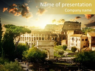 Exterior Province European PowerPoint Template