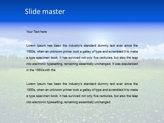 Beauty Spring Sunny PowerPoint Template