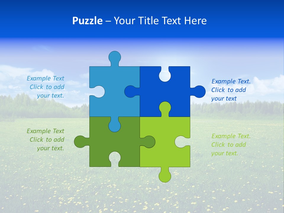 Beauty Spring Sunny PowerPoint Template