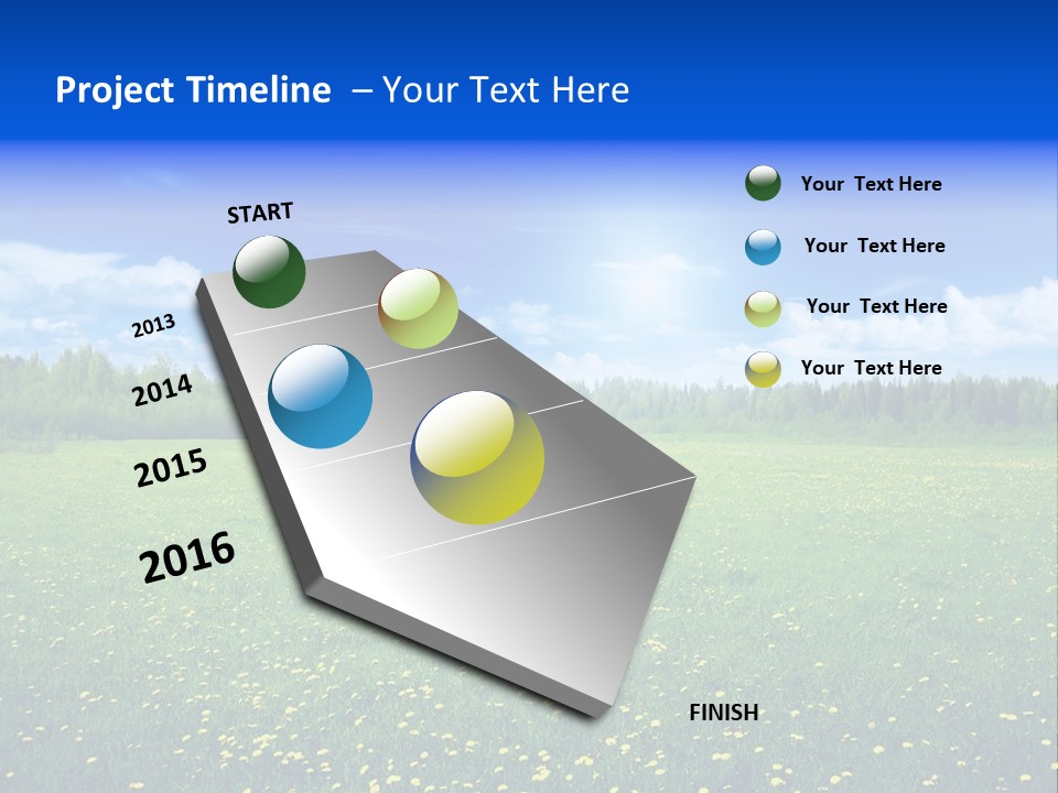 Beauty Spring Sunny PowerPoint Template