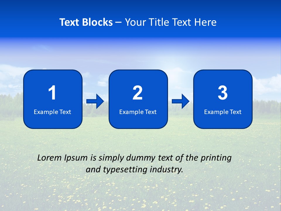 Beauty Spring Sunny PowerPoint Template