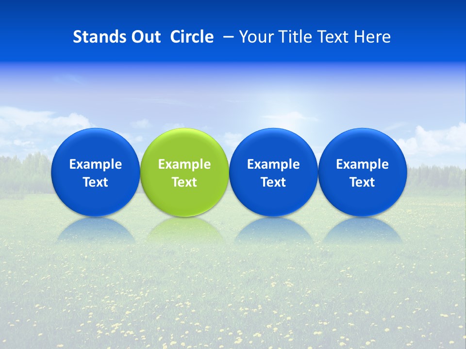 Beauty Spring Sunny PowerPoint Template