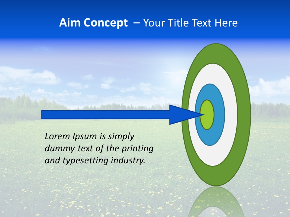 Beauty Spring Sunny PowerPoint Template