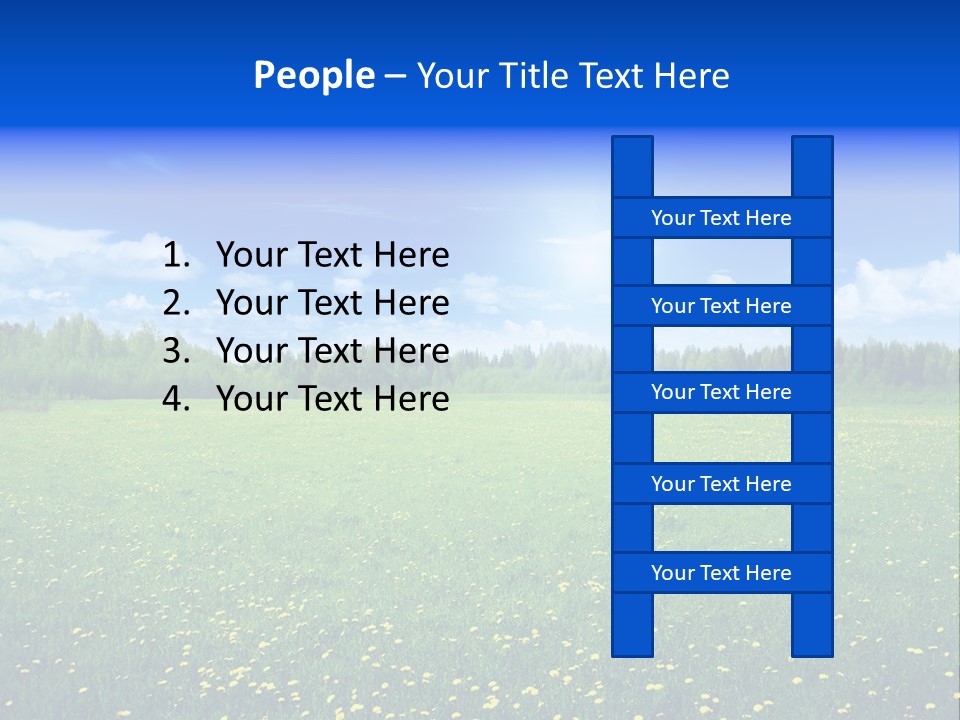 Beauty Spring Sunny PowerPoint Template