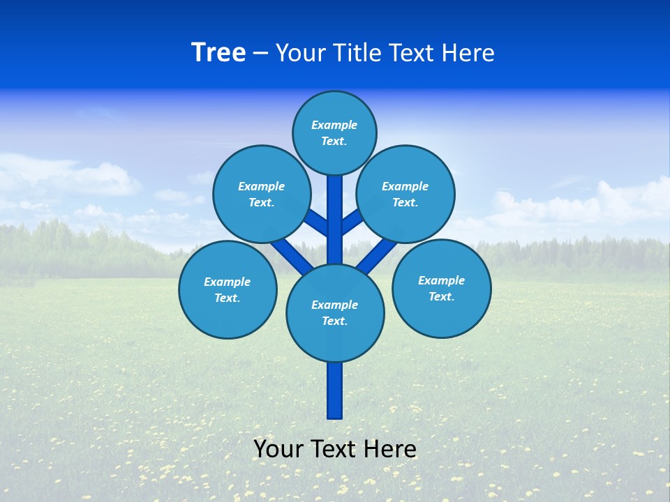 Beauty Spring Sunny PowerPoint Template