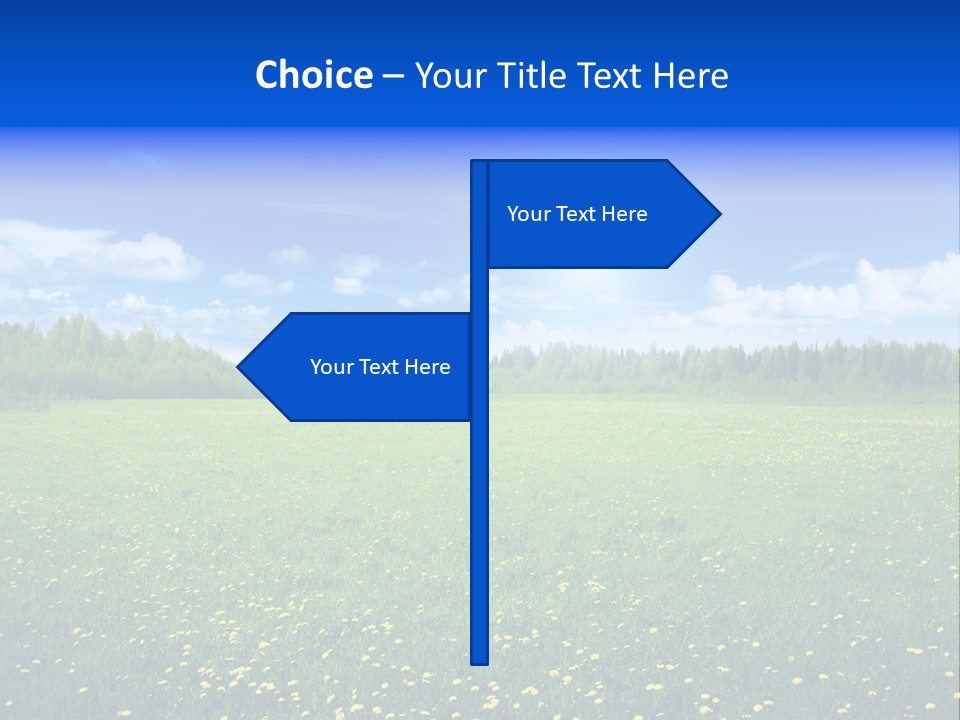 Beauty Spring Sunny PowerPoint Template