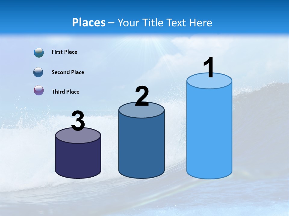 Action Crash Ocean View PowerPoint Template