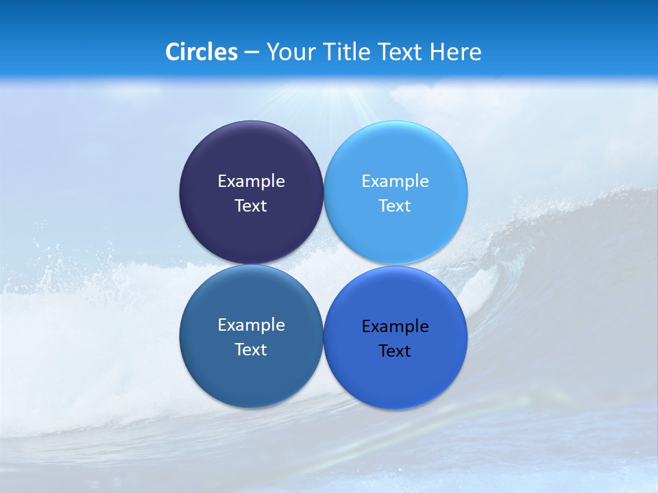 Action Crash Ocean View PowerPoint Template