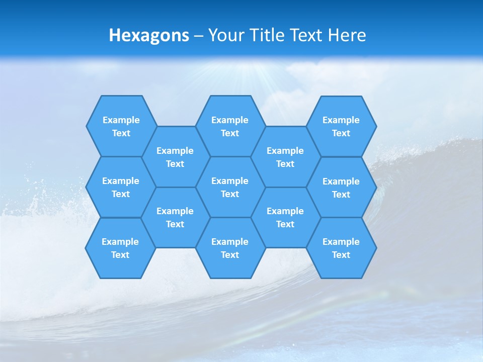 Action Crash Ocean View PowerPoint Template