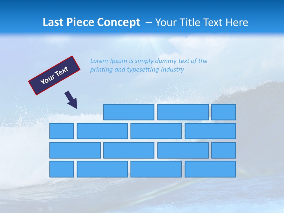Action Crash Ocean View PowerPoint Template