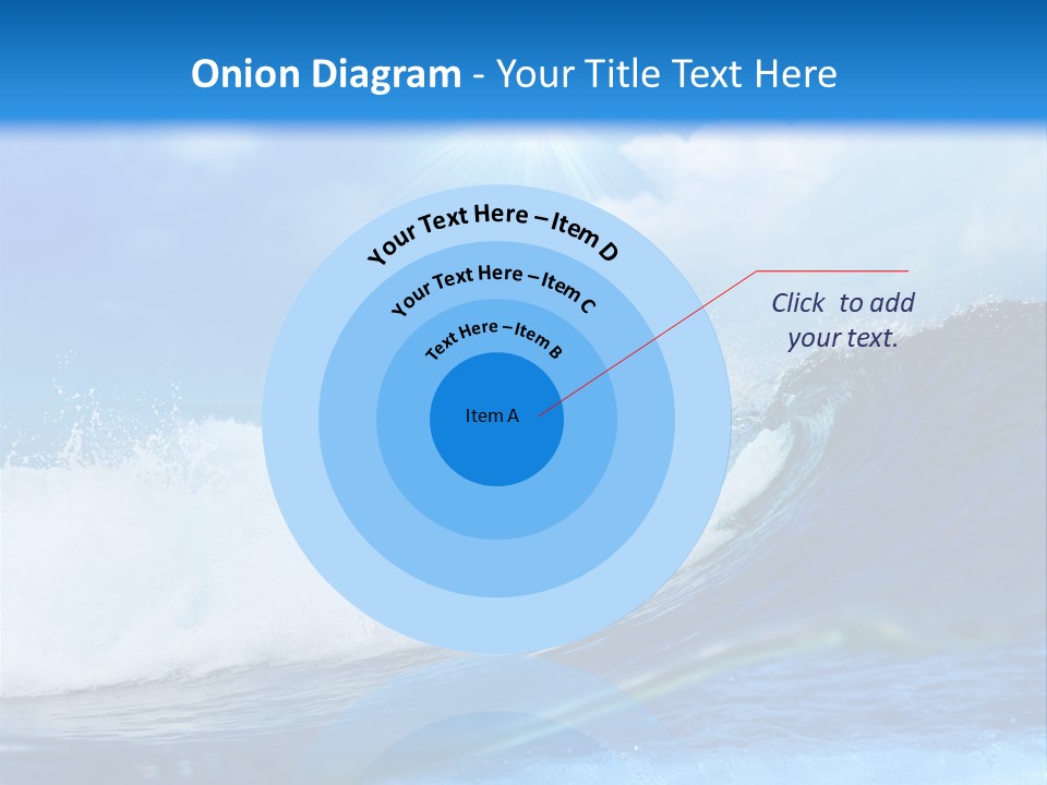Action Crash Ocean View PowerPoint Template