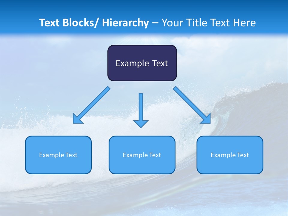 Action Crash Ocean View PowerPoint Template