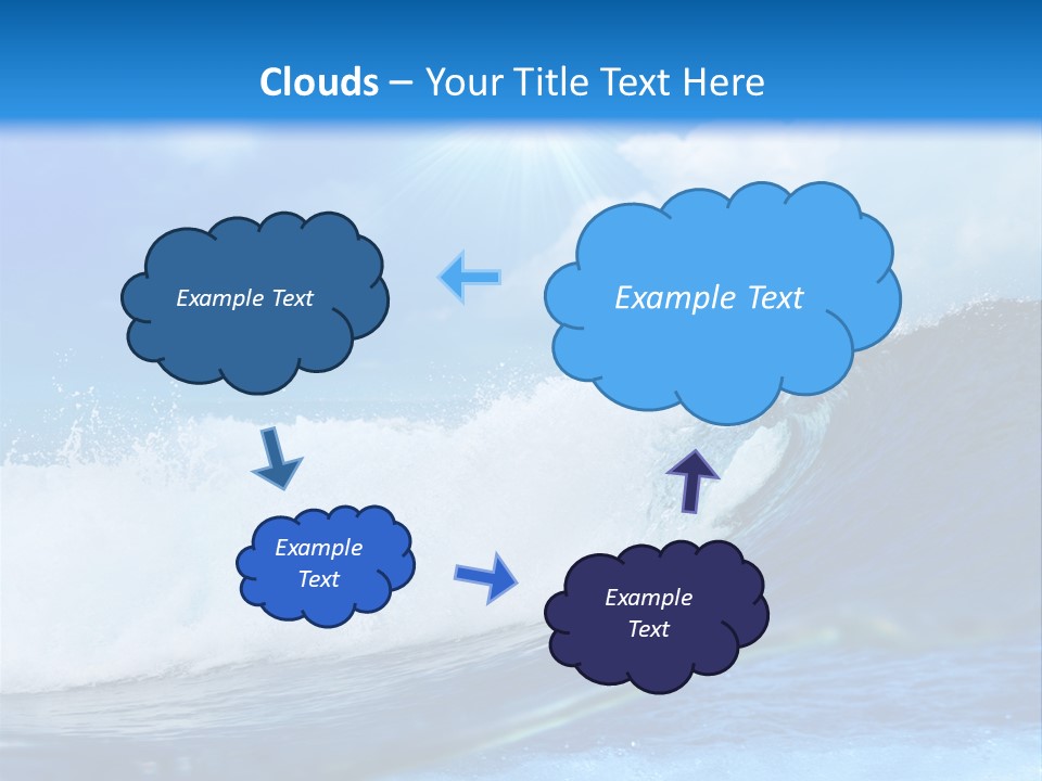 Action Crash Ocean View PowerPoint Template