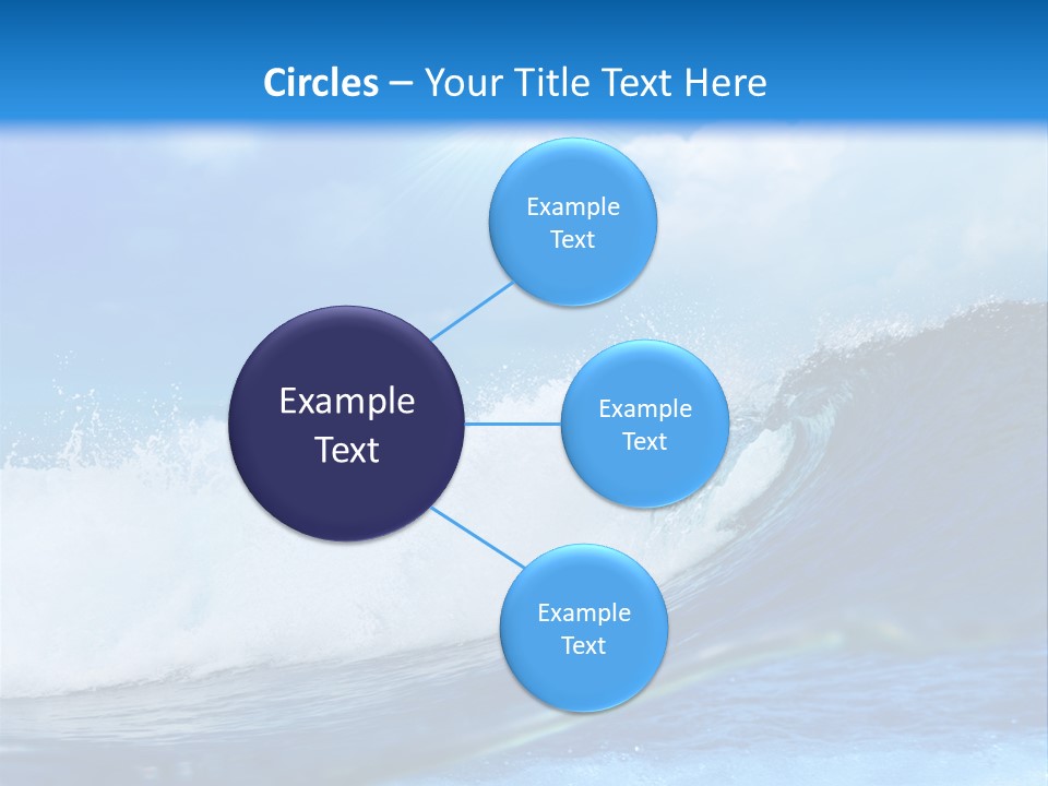 Action Crash Ocean View PowerPoint Template