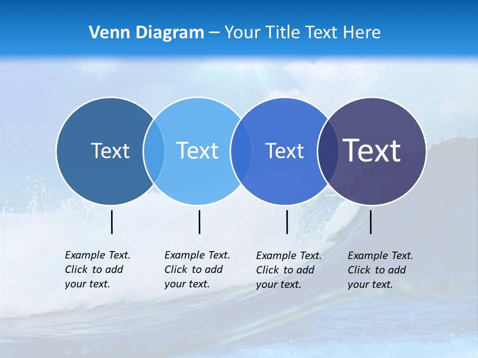 Action Crash Ocean View PowerPoint Template