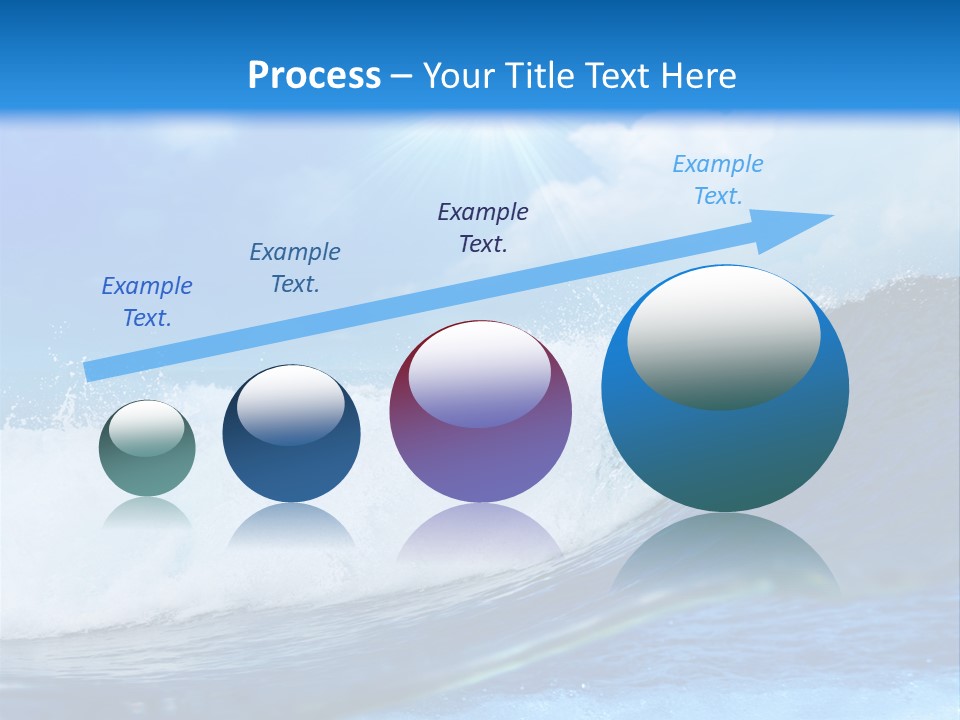 Action Crash Ocean View PowerPoint Template