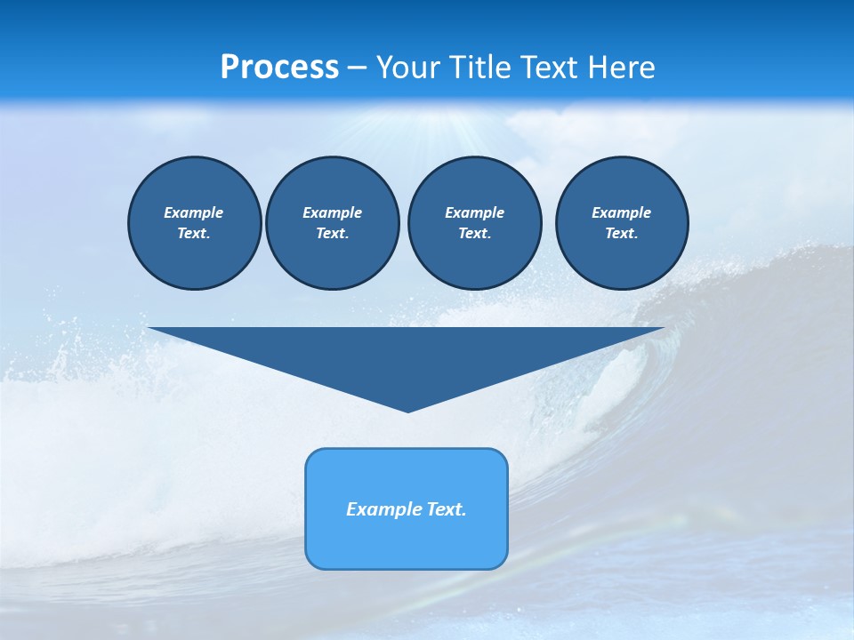 Action Crash Ocean View PowerPoint Template