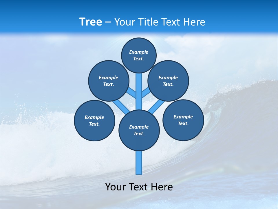 Action Crash Ocean View PowerPoint Template