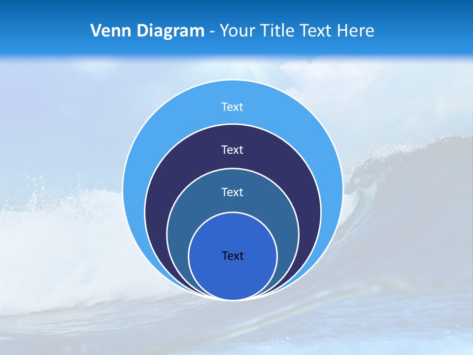 Action Crash Ocean View PowerPoint Template