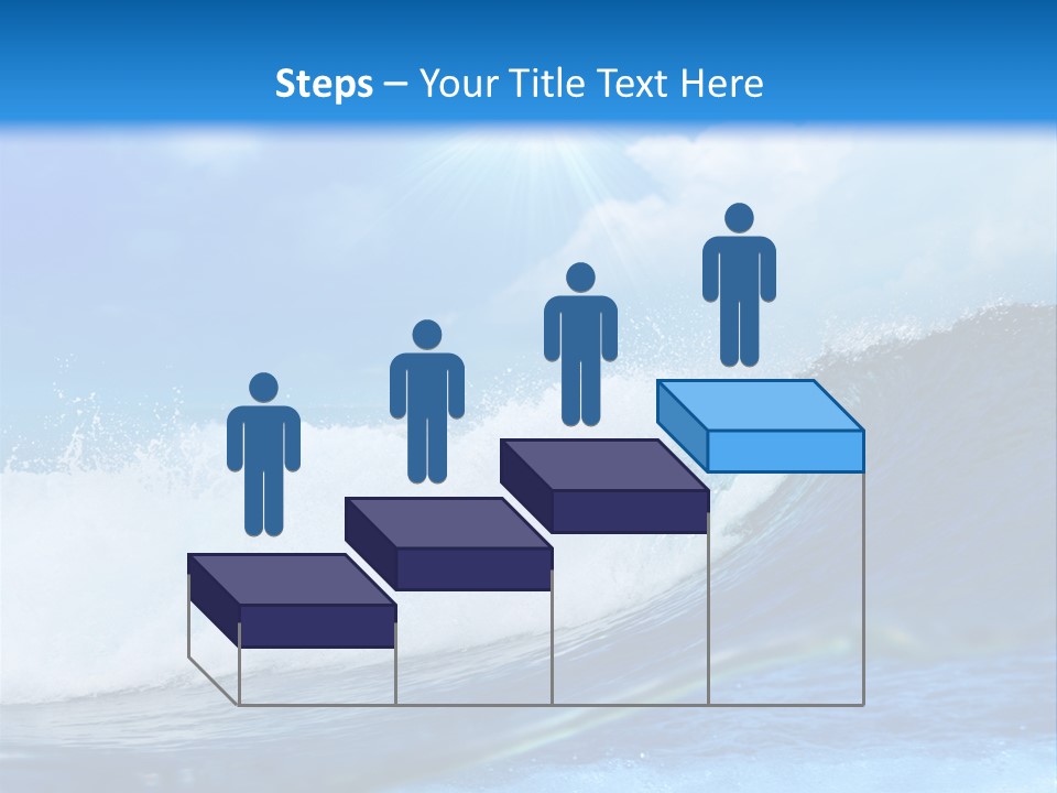 Action Crash Ocean View PowerPoint Template