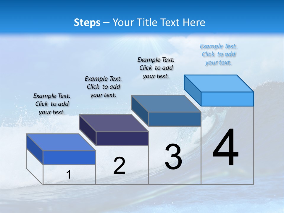 Action Crash Ocean View PowerPoint Template
