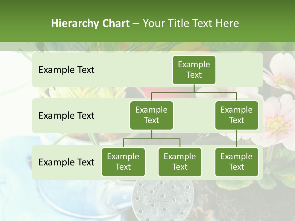 Rubber Leaves Spring Time PowerPoint Template