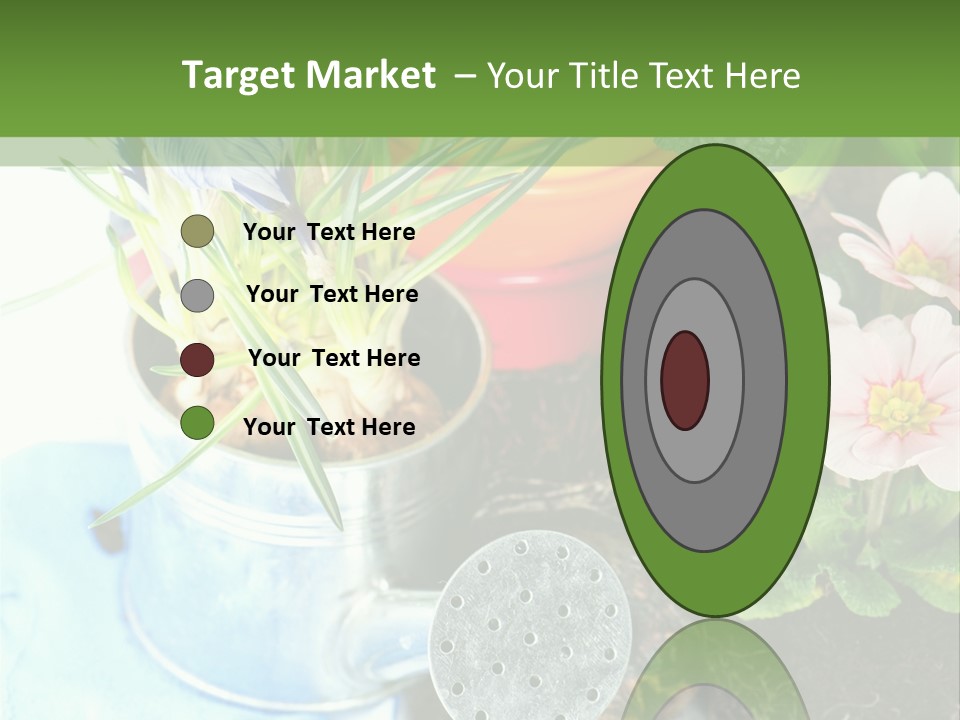 Rubber Leaves Spring Time PowerPoint Template