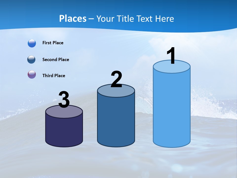Ripple Pacific Clear PowerPoint Template